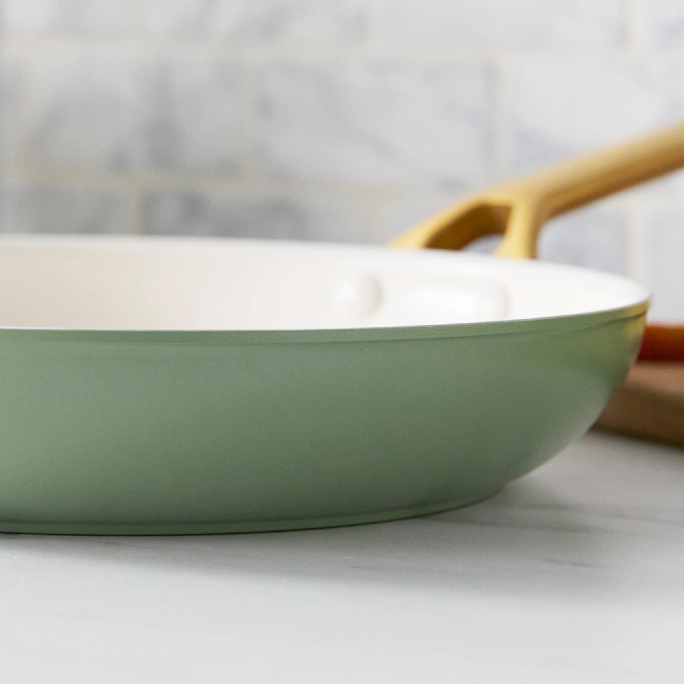 Reserve Pro Ceramic Nonstick 10 and 12 Frypan Set | Sage