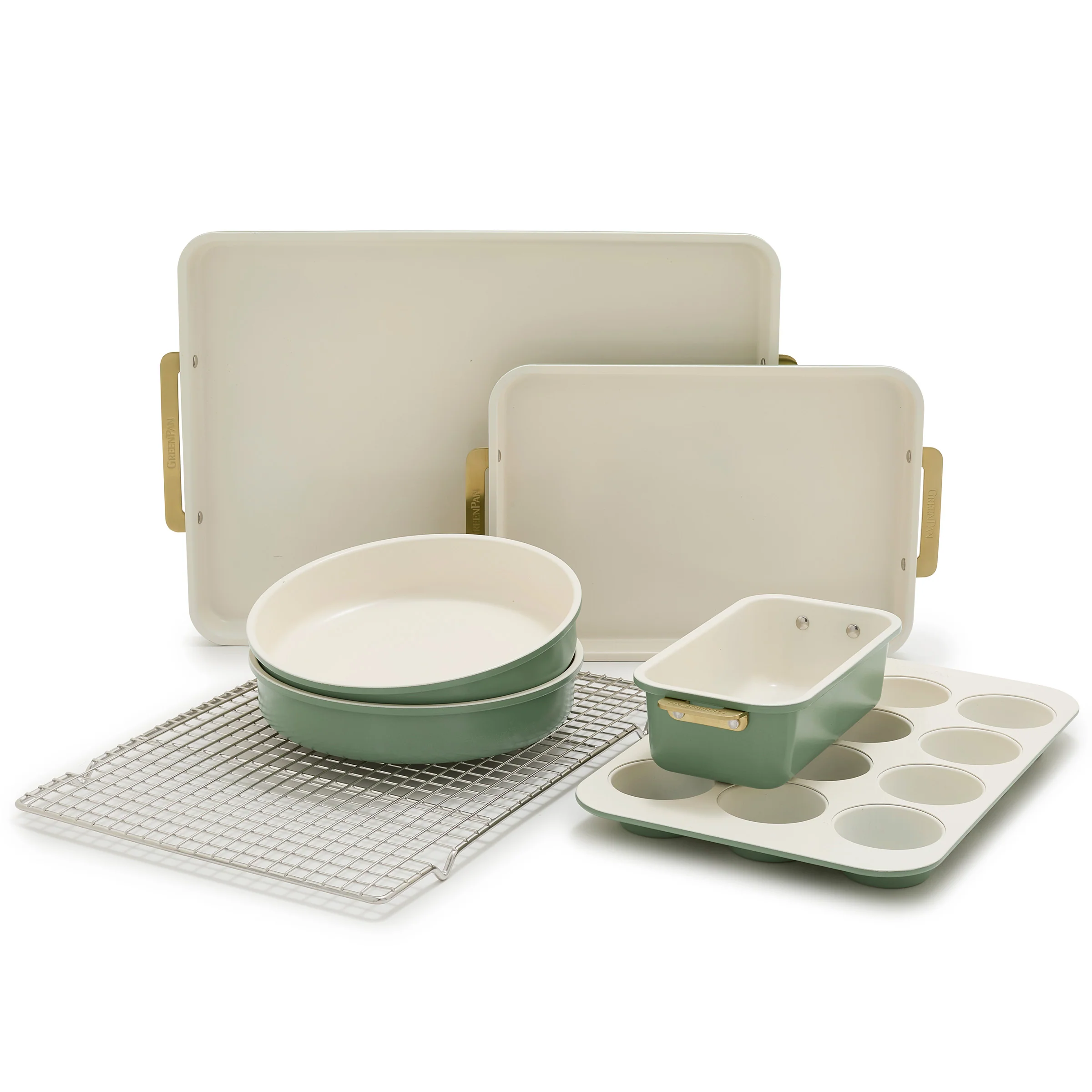 Reserve Bakeware 7-Piece Set | Sage