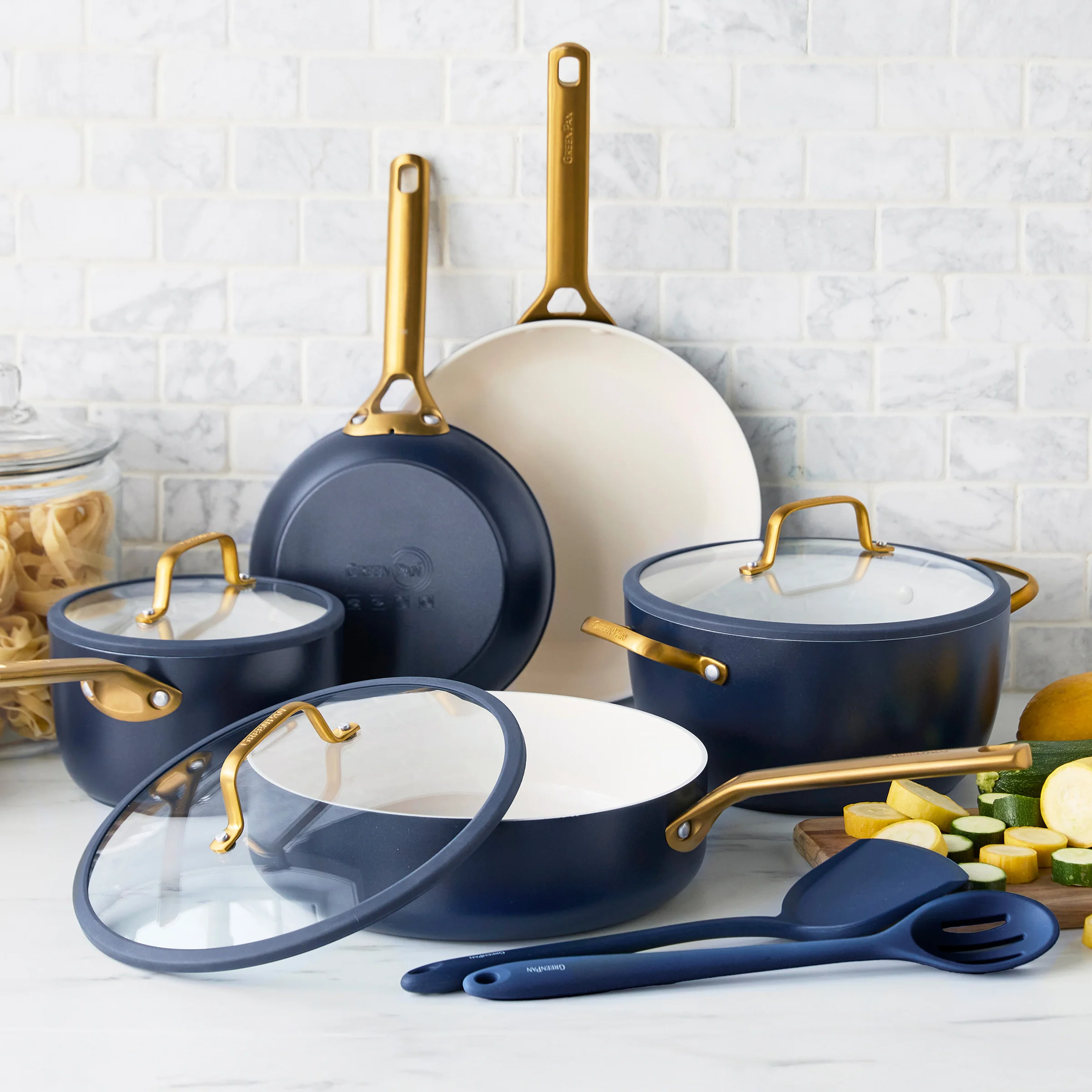 Reserve Pro 18-Piece Cookware & Bakeware Set | Twilight