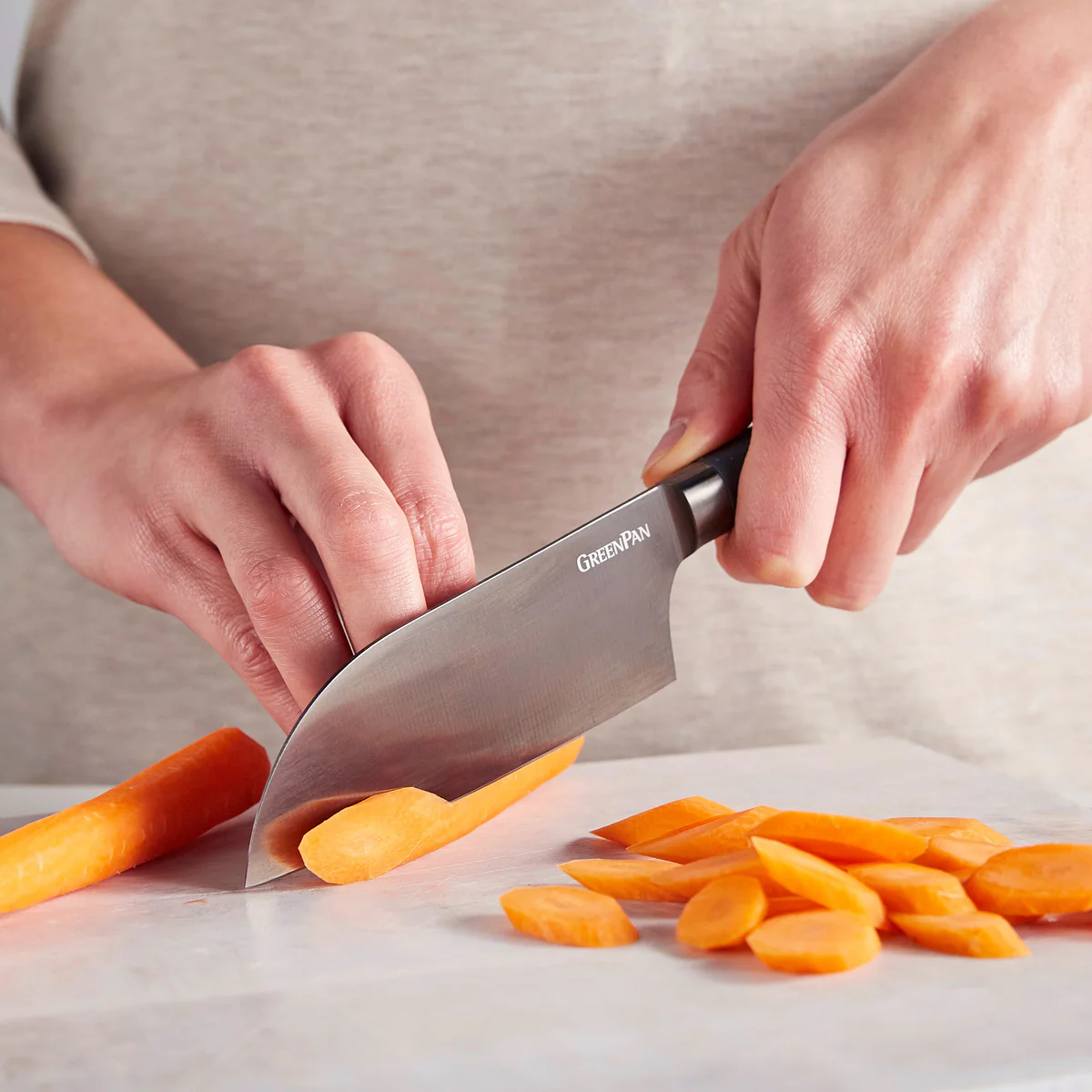 Titanium Cutlery 5 Santoku Knife