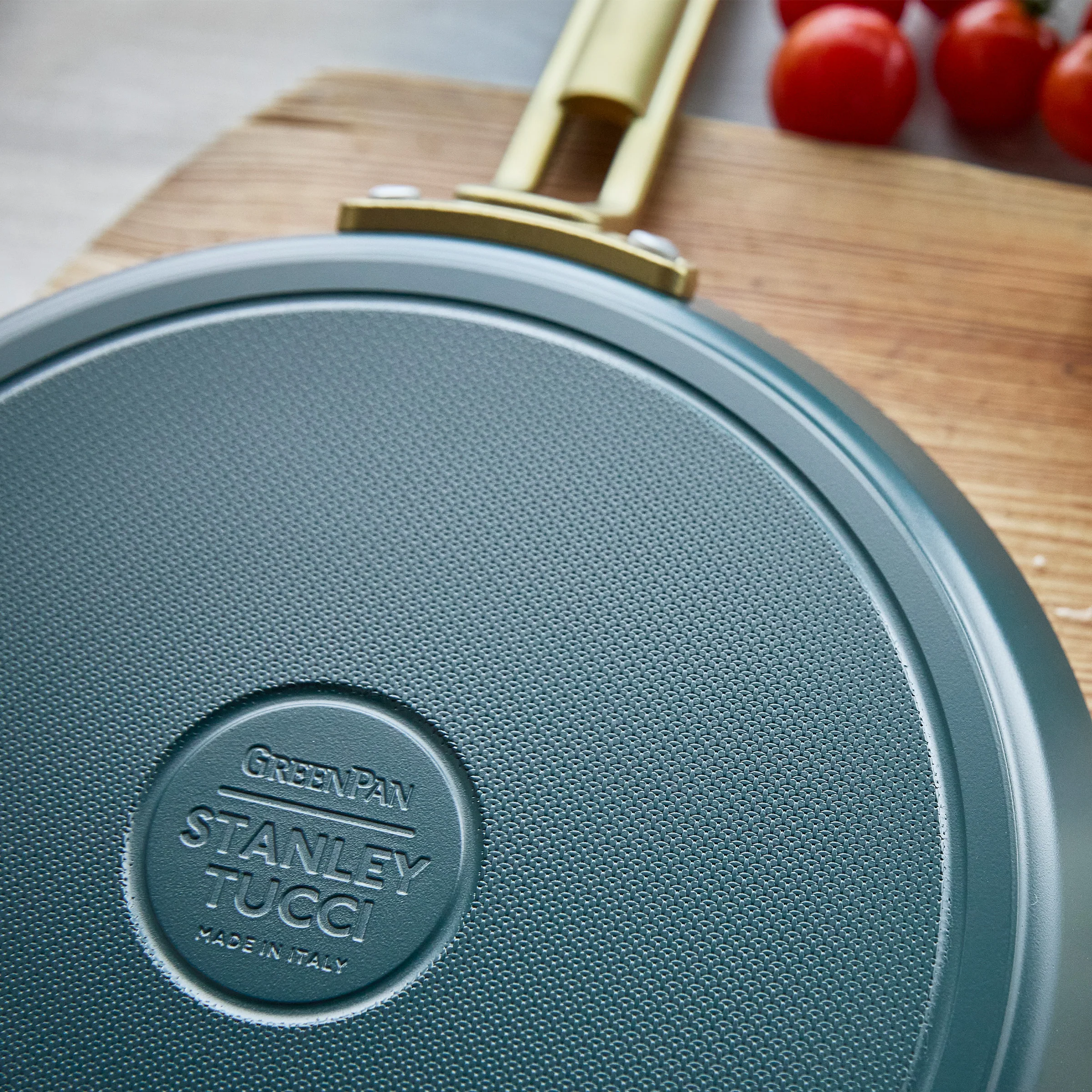 Stanley Tucci™ Ceramic Nonstick 10 Crepe and Omelette Pan | Venetian Teal