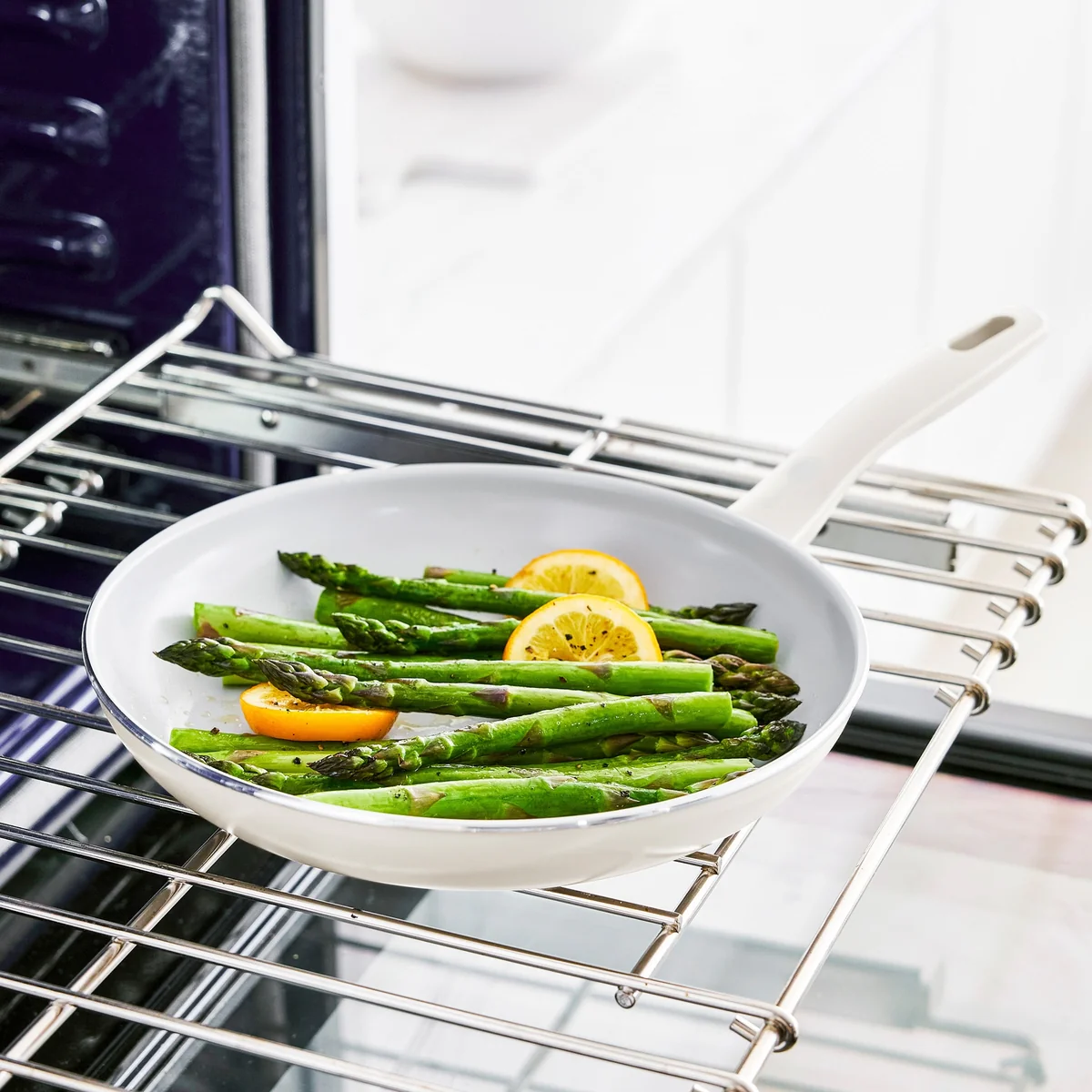 Dover Ceramic Nonstick 12 Frypan | Cream White