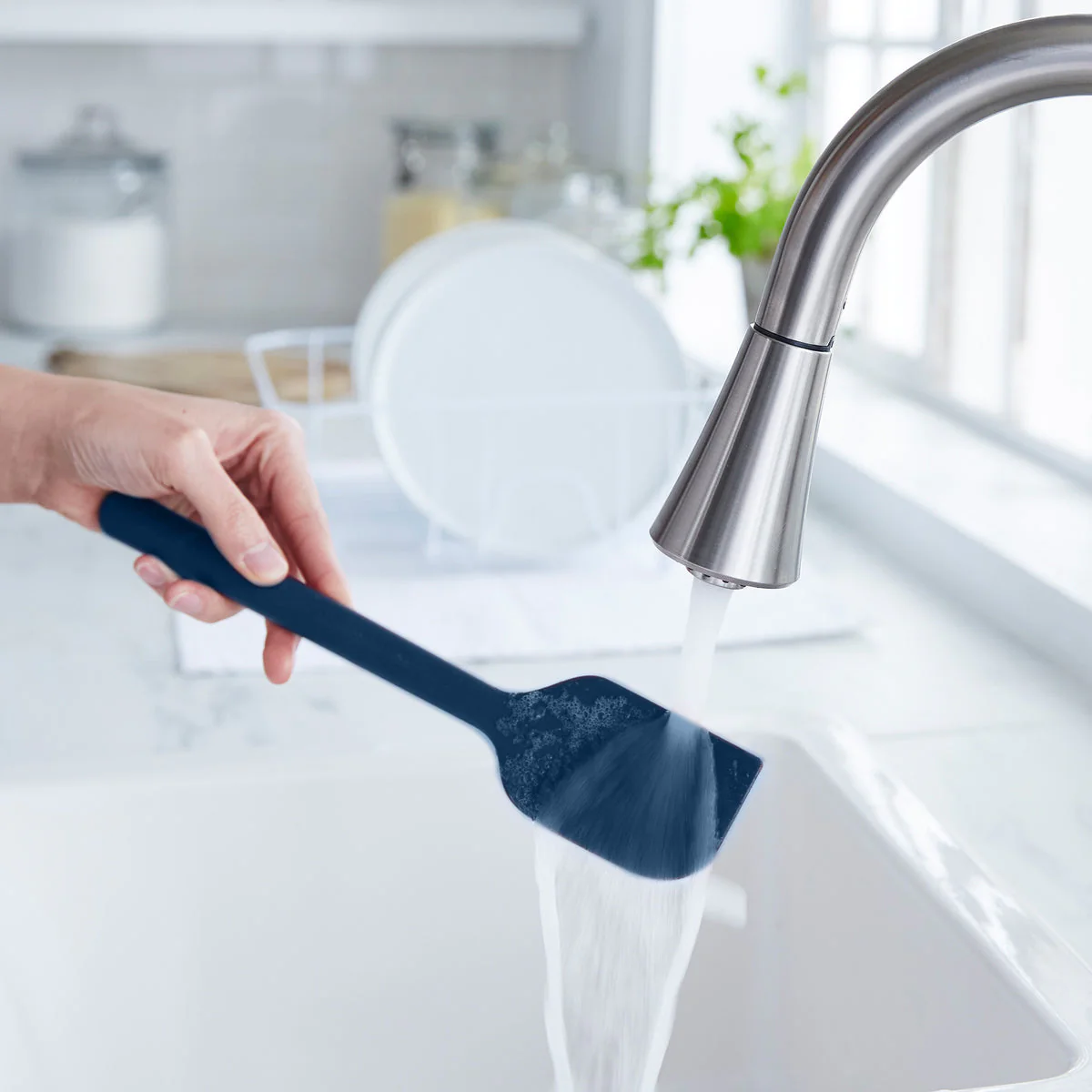 Platinum Silicone Tools 5-Piece Utensil Set | Navy