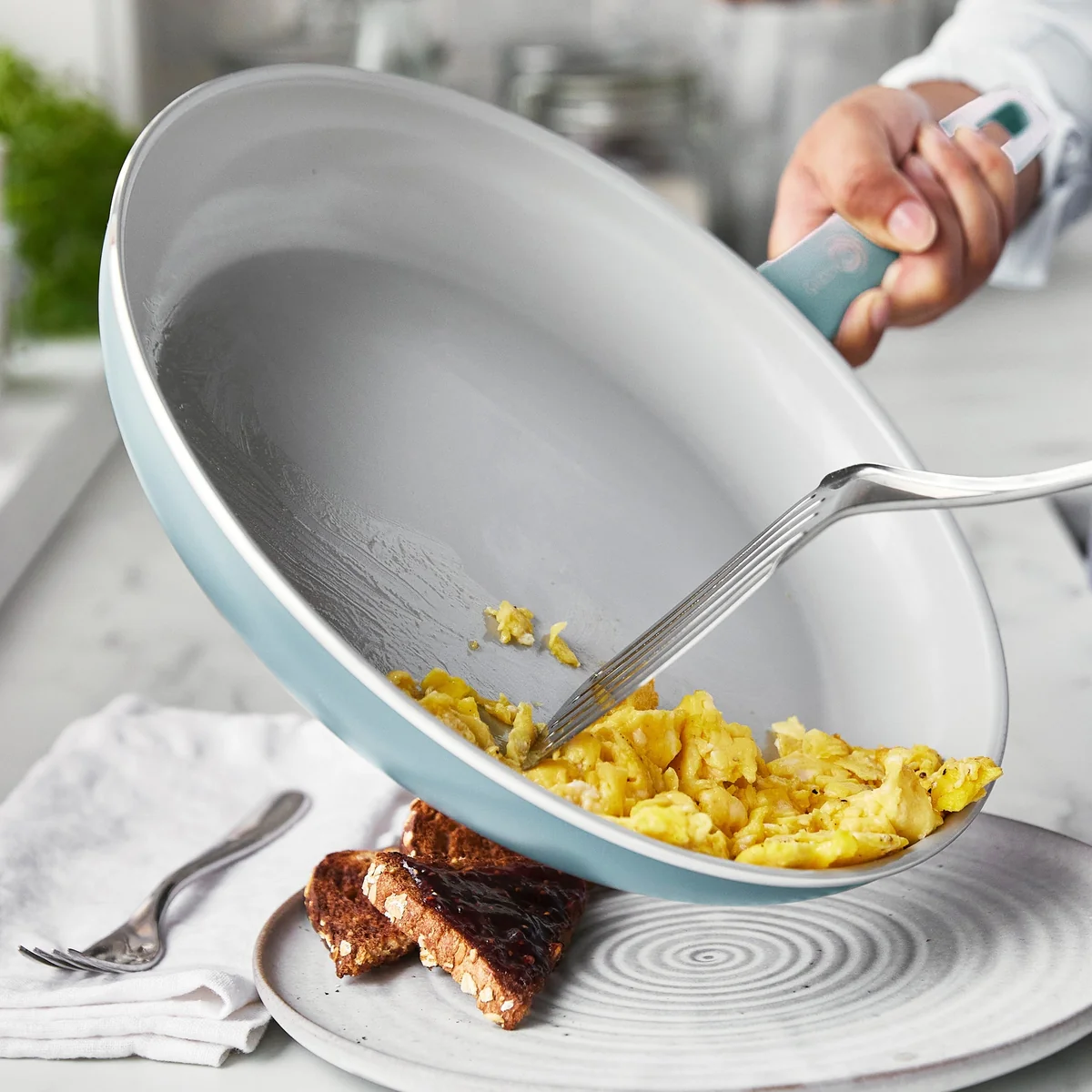 Dover Ceramic Nonstick 12 Frypan | Blue Haze