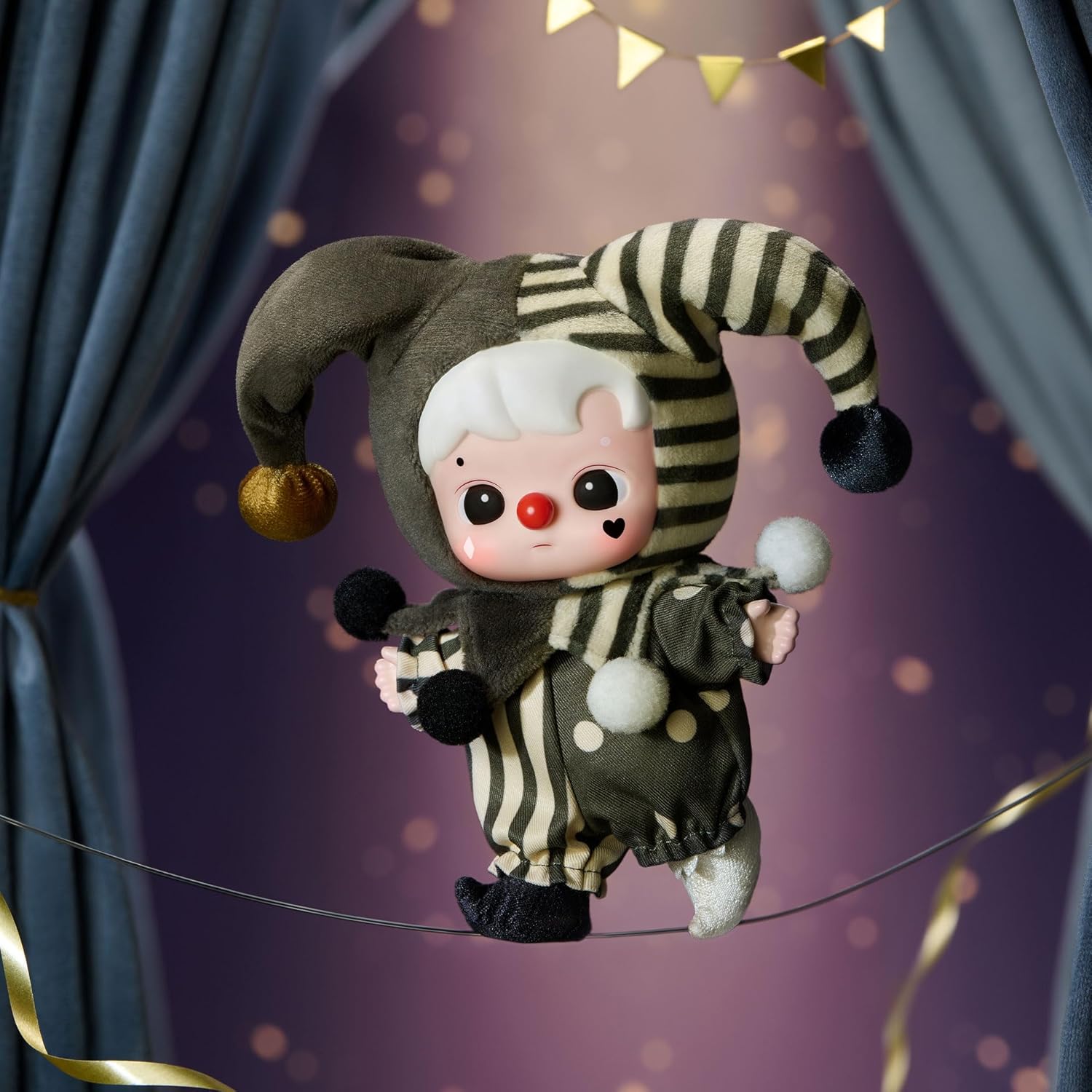 POP MART WHY SO SERIOUS Series Plush Doll Pendant Blind Box