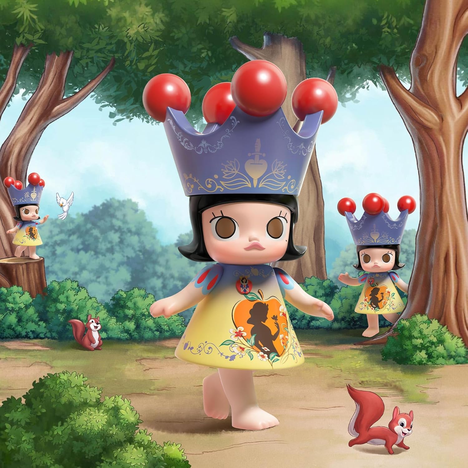 POP MART MEGA Royal Molly 400% Snow White