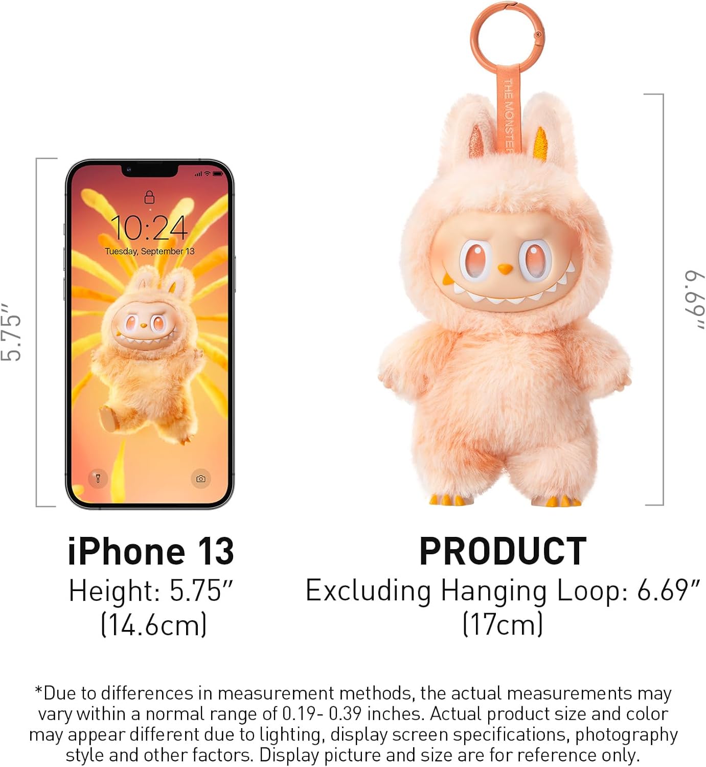 POP MART The Monsters Big into Energy Series-Vinyl Plush Pendant Blind Box