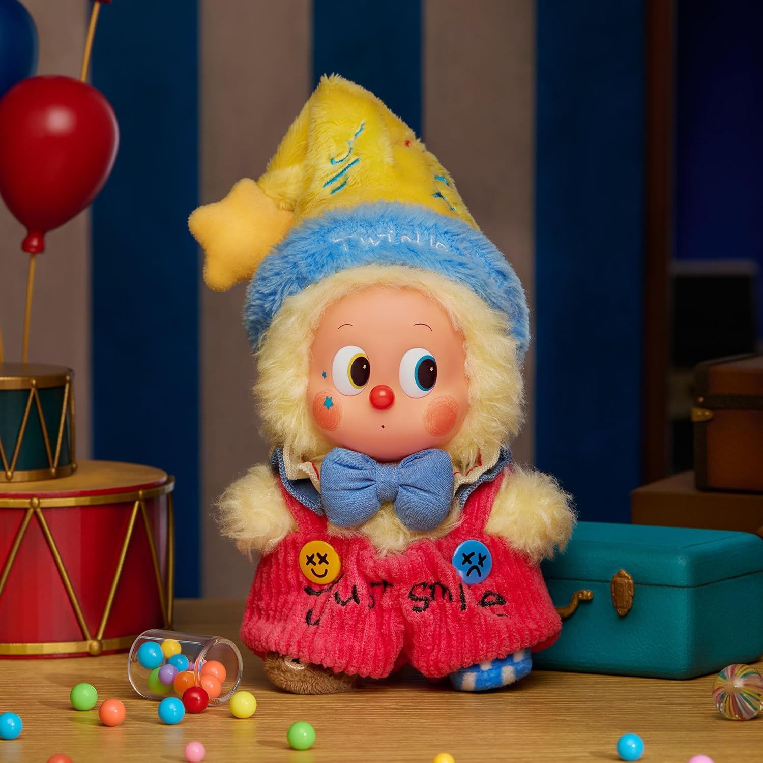 POP MART WHY SO SERIOUS Series Plush Doll Pendant Blind Box