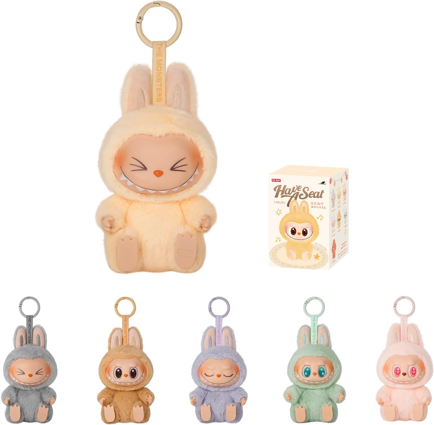 POP MART The Monsters - Have a Seat Vinyl Plush Blind Box