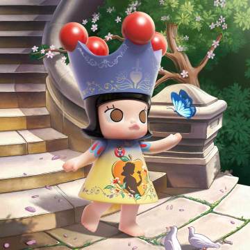 POP MART MEGA ROYAL MOLLY 1000% Snow White