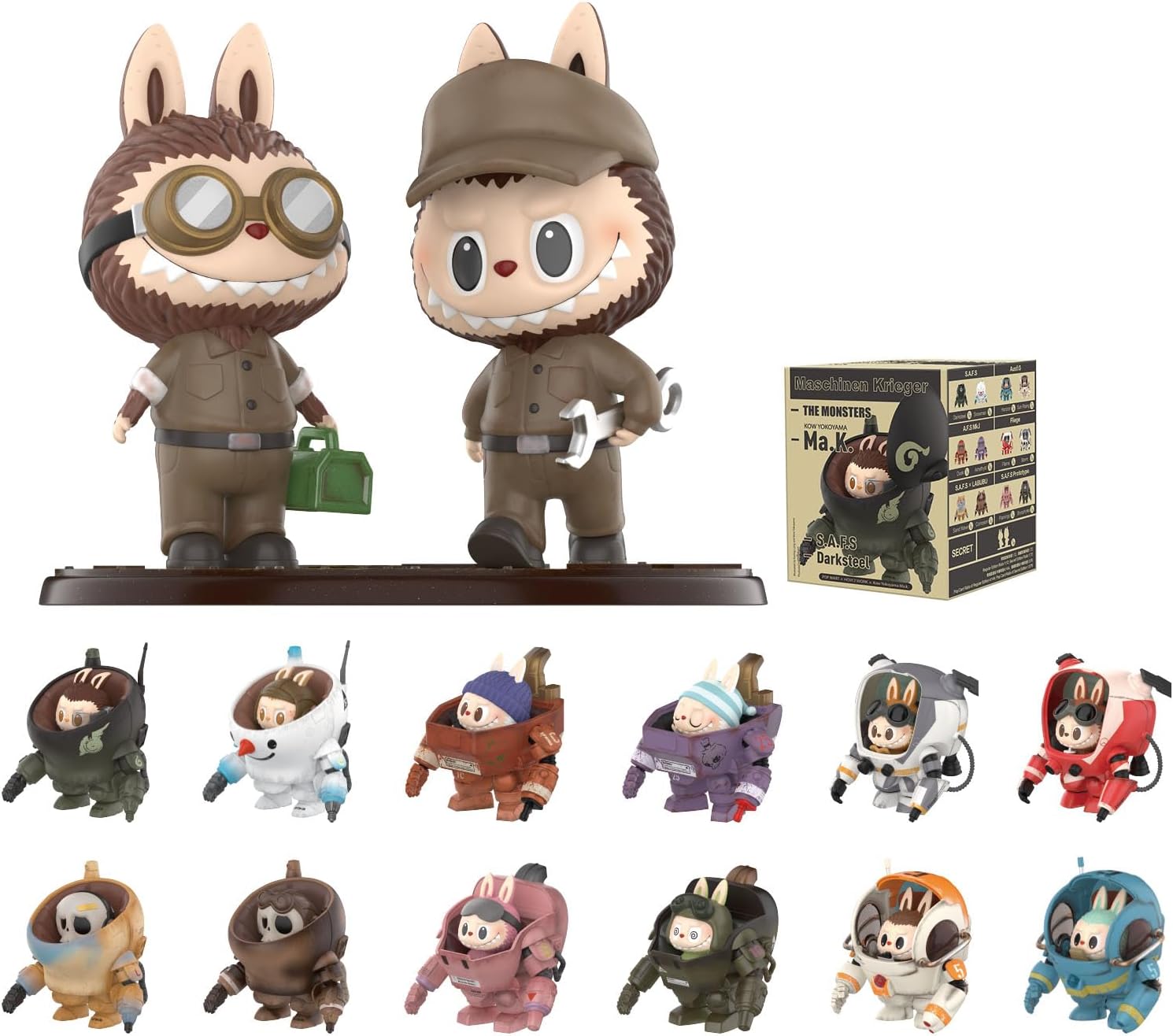 POP MART The Monsters × Ma.K. Collectible Blind Box