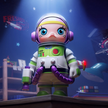 POP MART MEGA SPACE MOLLY 1000% BUZZ LIGHTYEAR