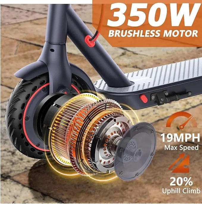 Electric Scooter – 16 MPH Max Speed, 8.5