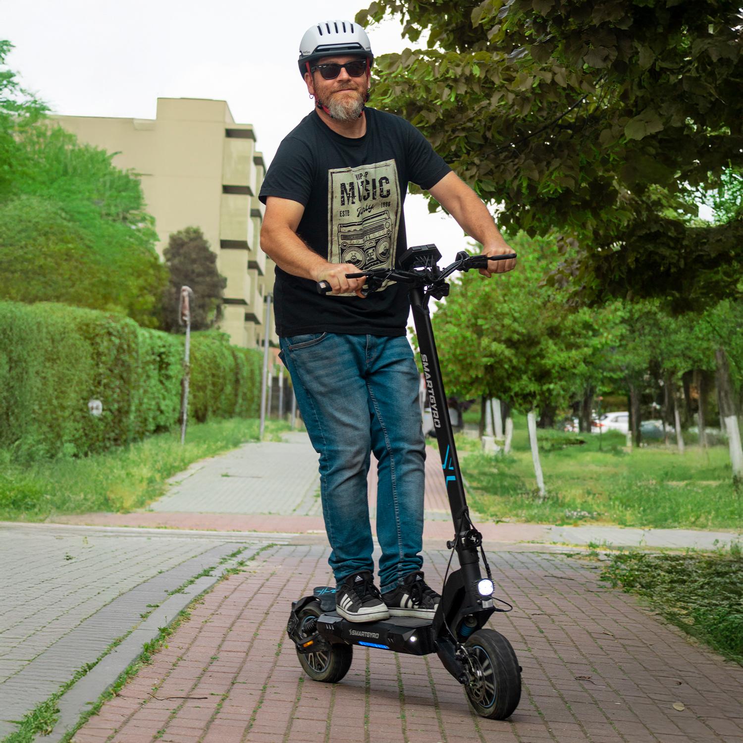 Patinete eléctrico smartGyro CROSSOVER DUAL MAX 2