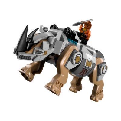 LEGO Rhino Face-Off by the Mine