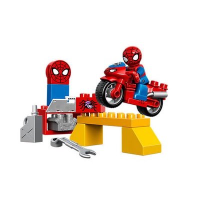LEGO Spider-Man Web-Bike Workshop