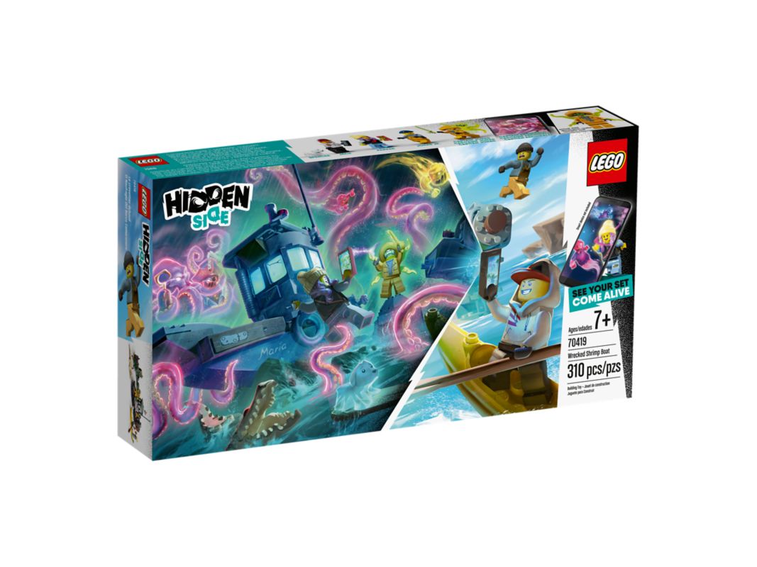 LEGO Wrecked Shrimp Boat