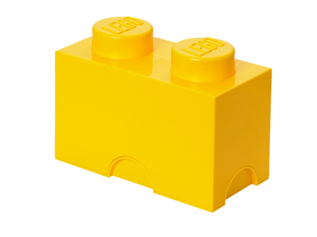 LEGO® 2-stud Yellow Storage Brick