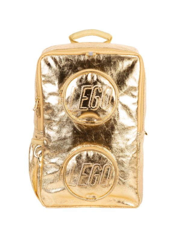 LEGO® Gold Metallic Brick Backpack