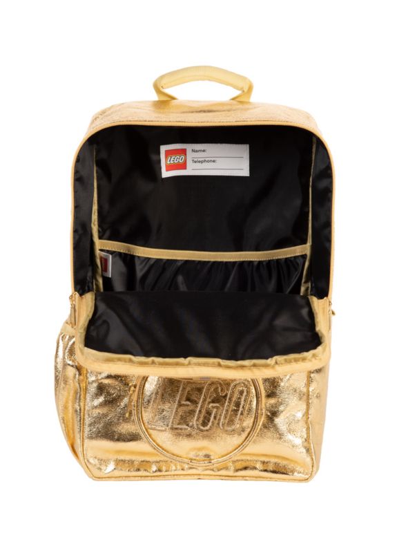 LEGO® Gold Metallic Brick Backpack