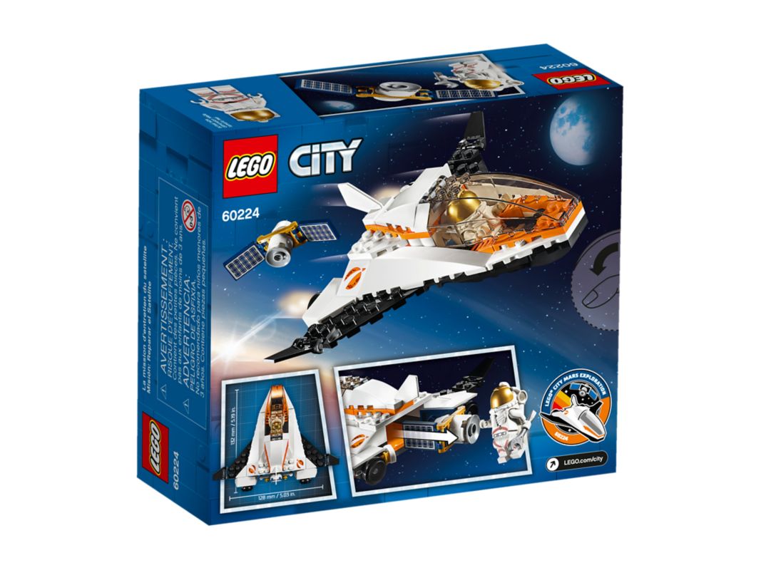 LEGO Satellite Service Mission