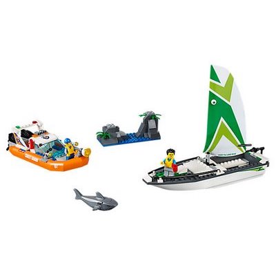 LEGO Sailboat Rescue