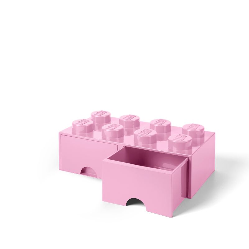LEGO® 8-Stud Light Purple Storage Brick Drawer