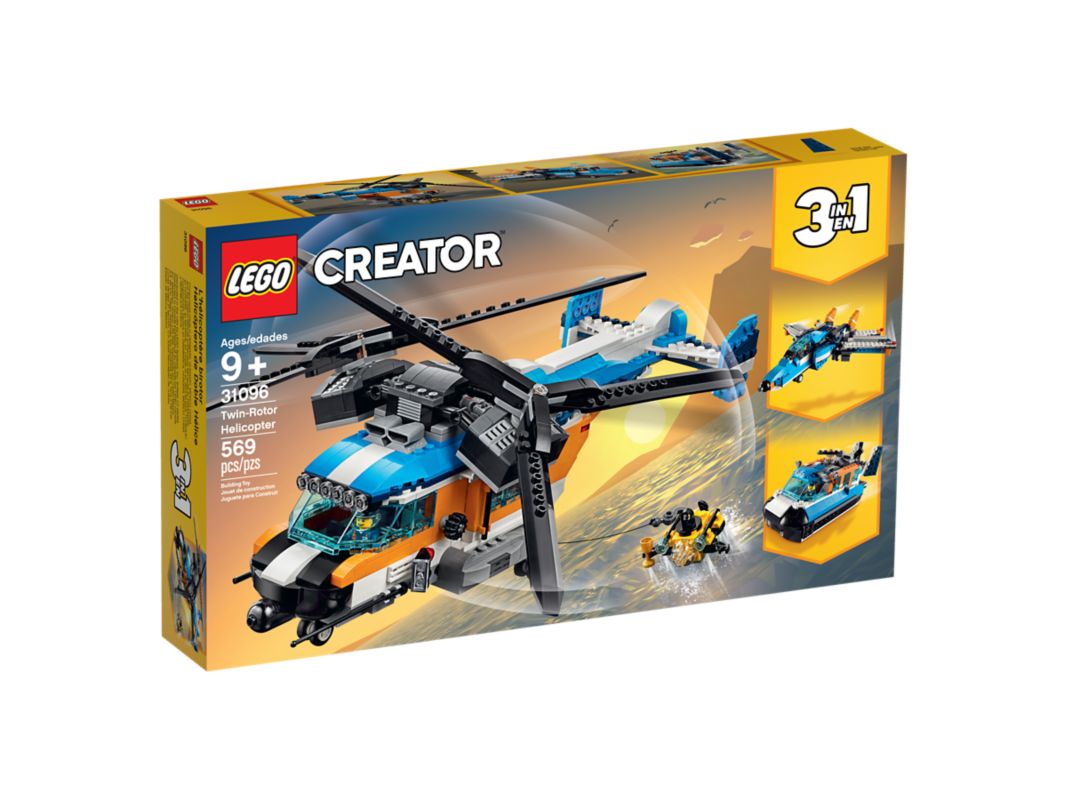 LEGO Twin-Rotor Helicopter