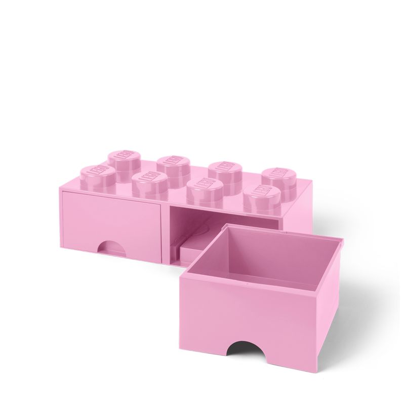 LEGO® 8-Stud Light Purple Storage Brick Drawer