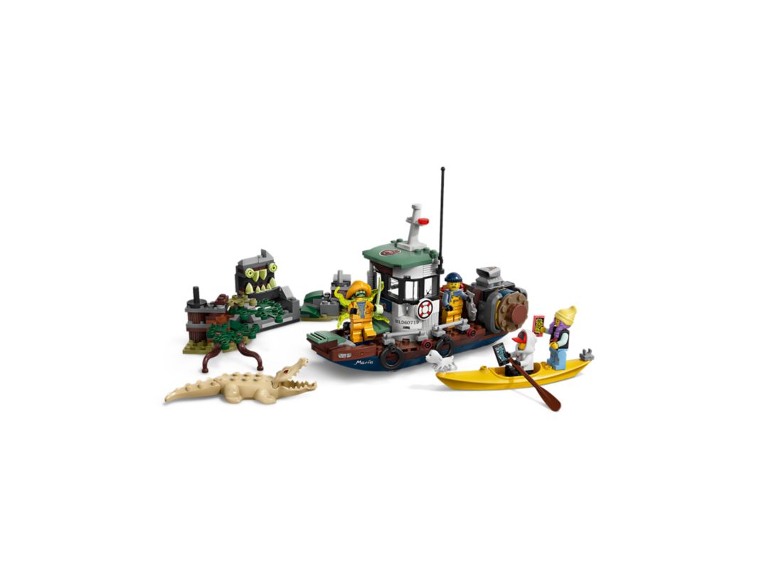 LEGO Wrecked Shrimp Boat