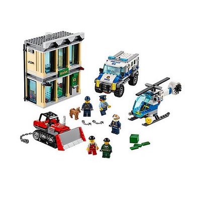 LEGO Bulldozer Break-in