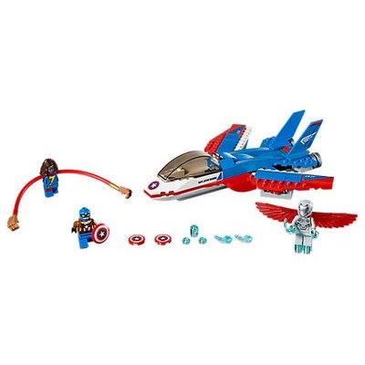 LEGO Captain America Jet Pursuit