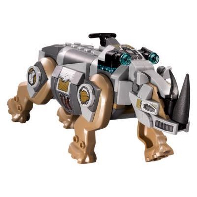 LEGO Rhino Face-Off by the Mine