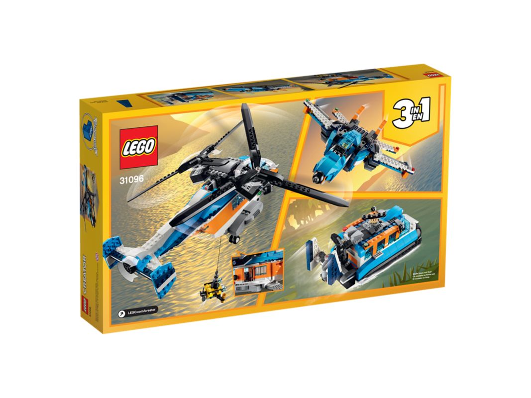 LEGO Twin-Rotor Helicopter