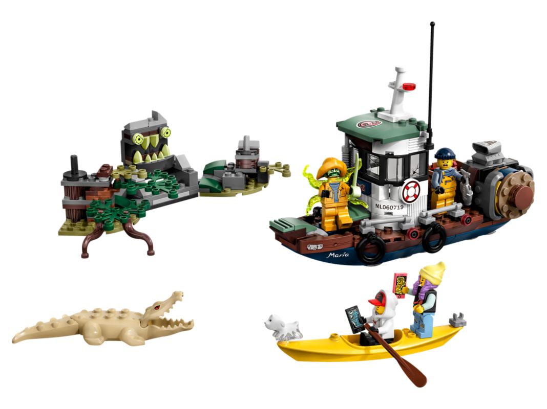 LEGO Wrecked Shrimp Boat