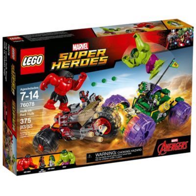 LEGO Hulk vs. Red Hulk