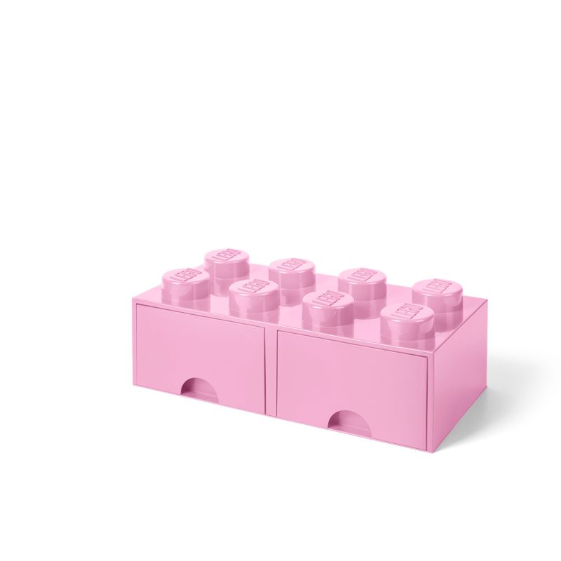 LEGO® 8-Stud Light Purple Storage Brick Drawer