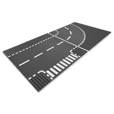 LEGO T-Junction & Curved Road Plates