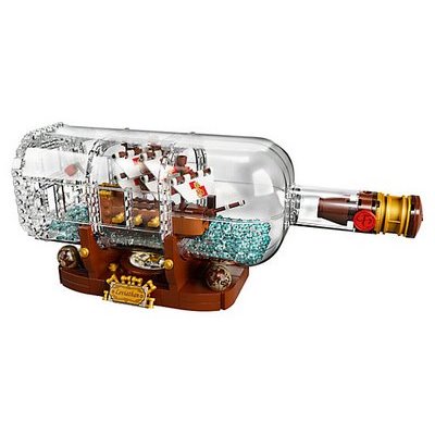 LEGO Ship in a Bottle