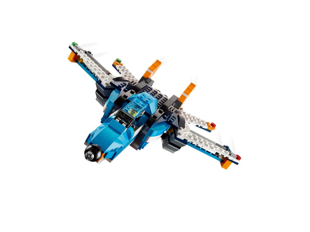 LEGO Twin-Rotor Helicopter