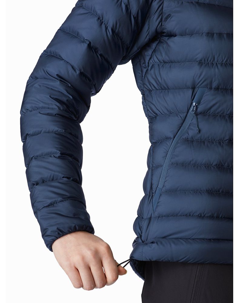 Arc'teryx Cerium LT Hoody Down Jacket Womens - Blue