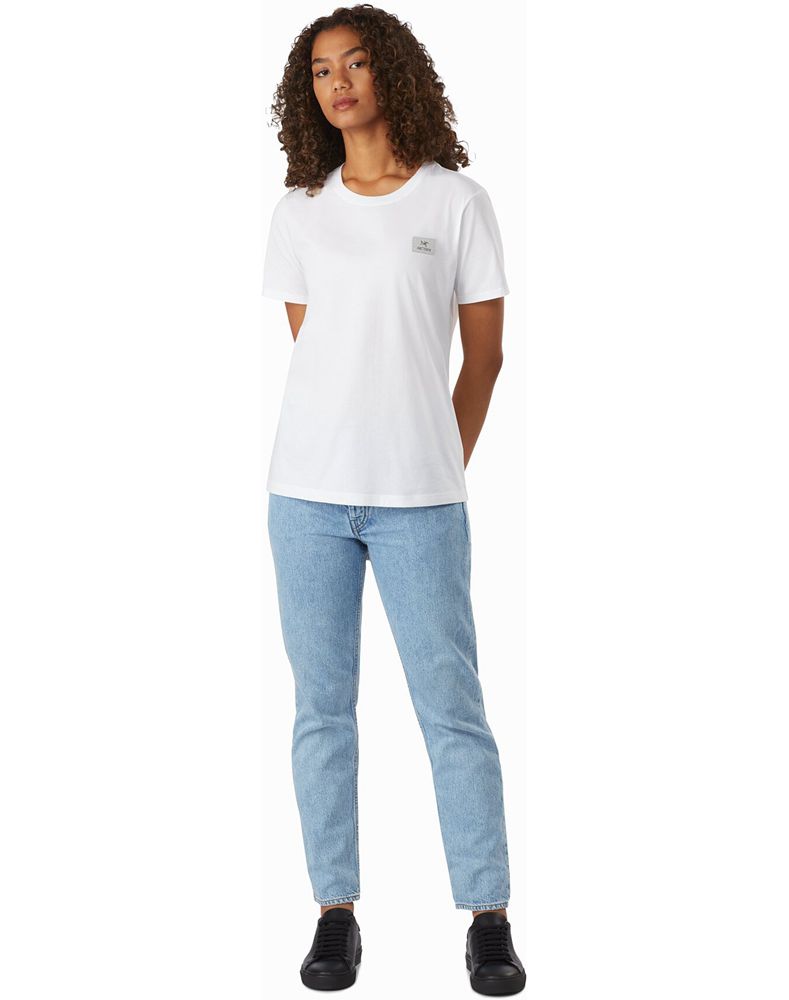 Arc'teryx Emblem Patch T-Shirt Womens - White