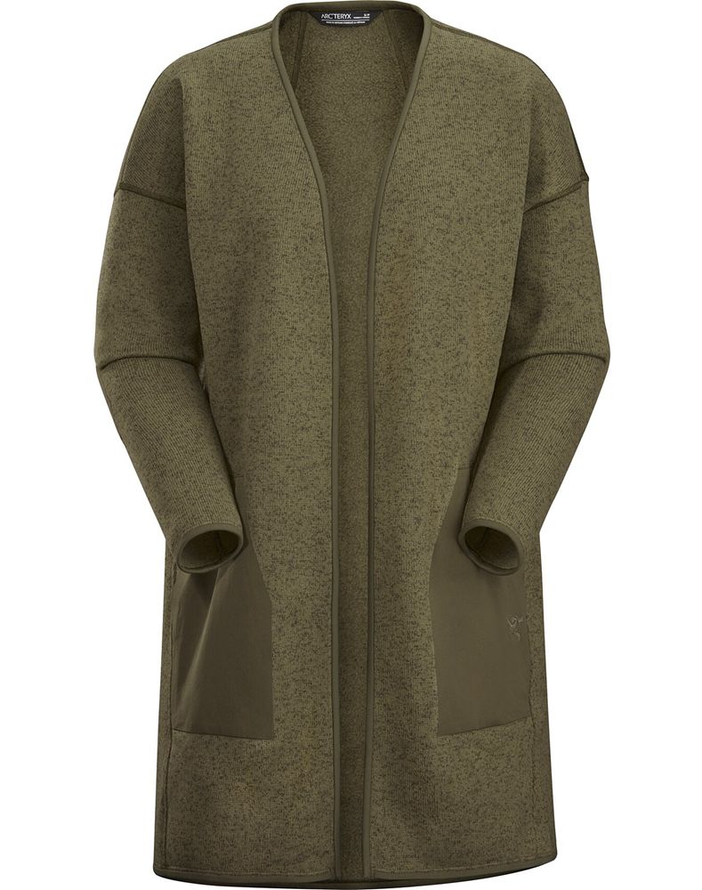 Arc'teryx Extravert Cardigan Womens - Green