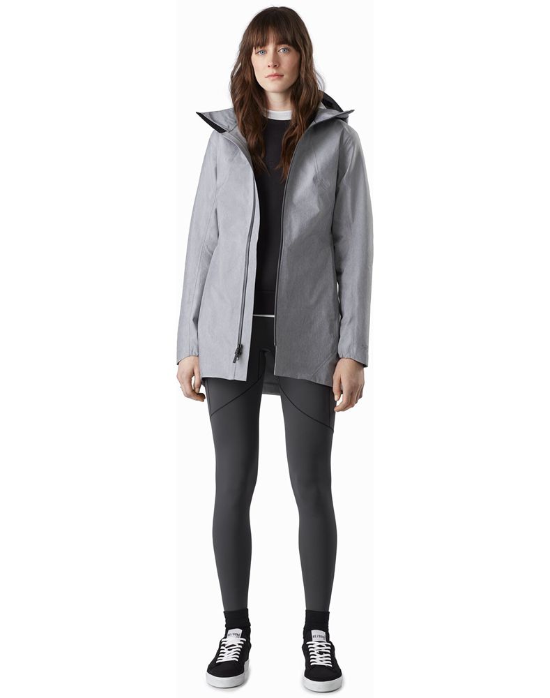 Arc'teryx Codetta Cinch Heather Coat Womens - Grey