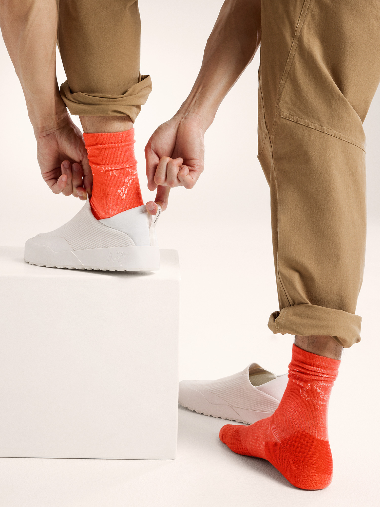 Merino Wool Mid Bird Sock