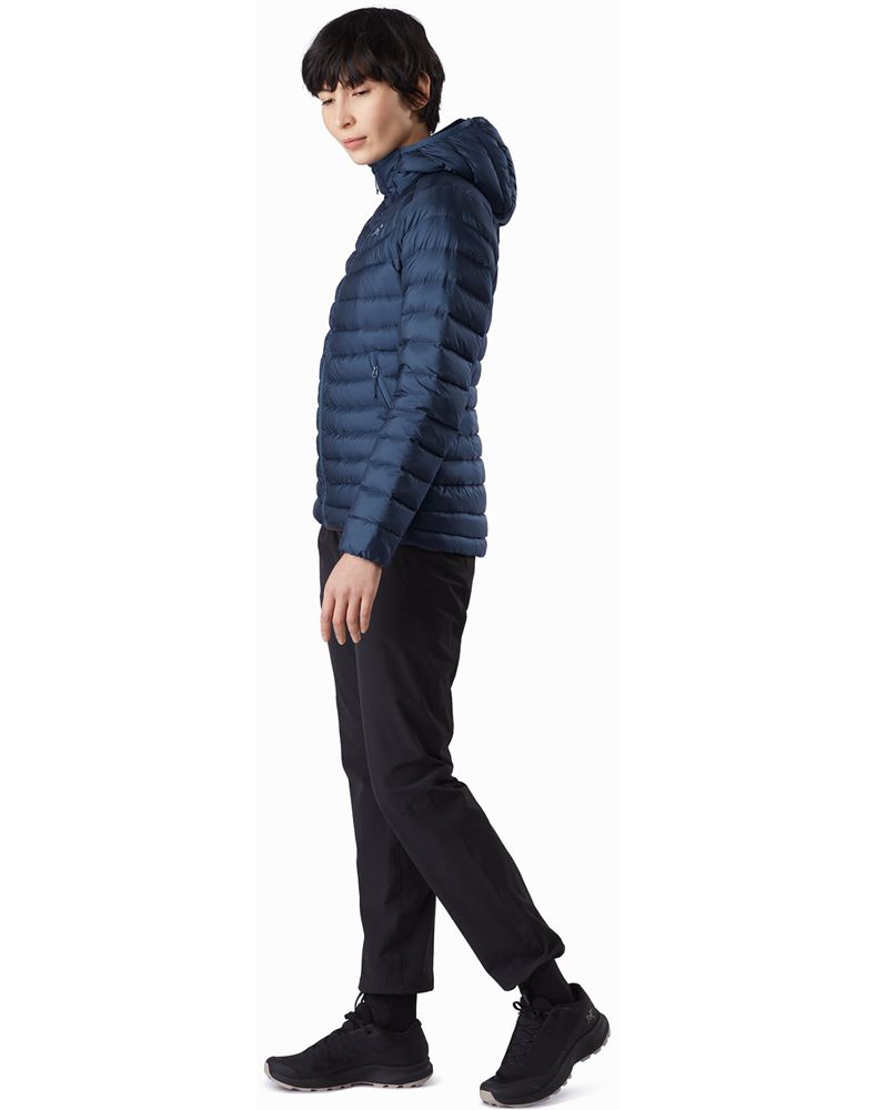 Arc'teryx Cerium LT Hoody Down Jacket Womens - Blue