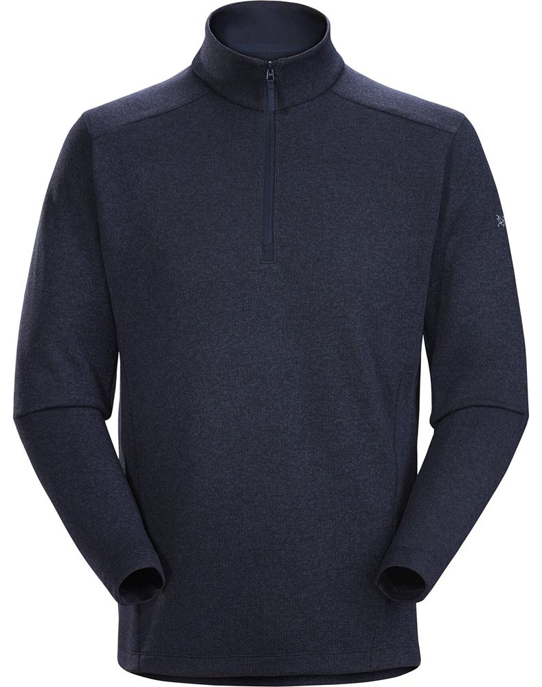 Arc'teryx Covert LT 1/2 Zip Fleece Mens - Blue