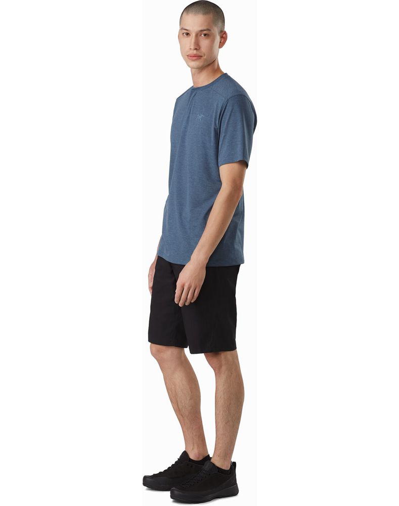 Arc'teryx Kadem Henley SS T-Shirt Mens - Blue