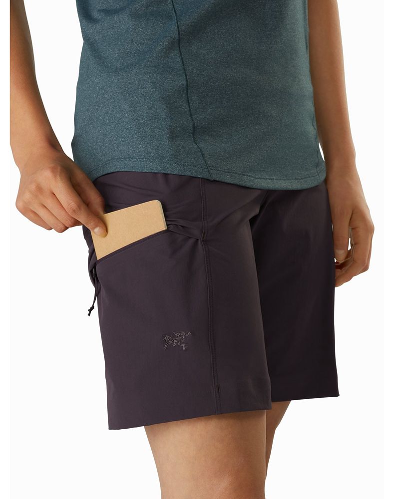 Arc'teryx Sabria Shorts Womens - Purple