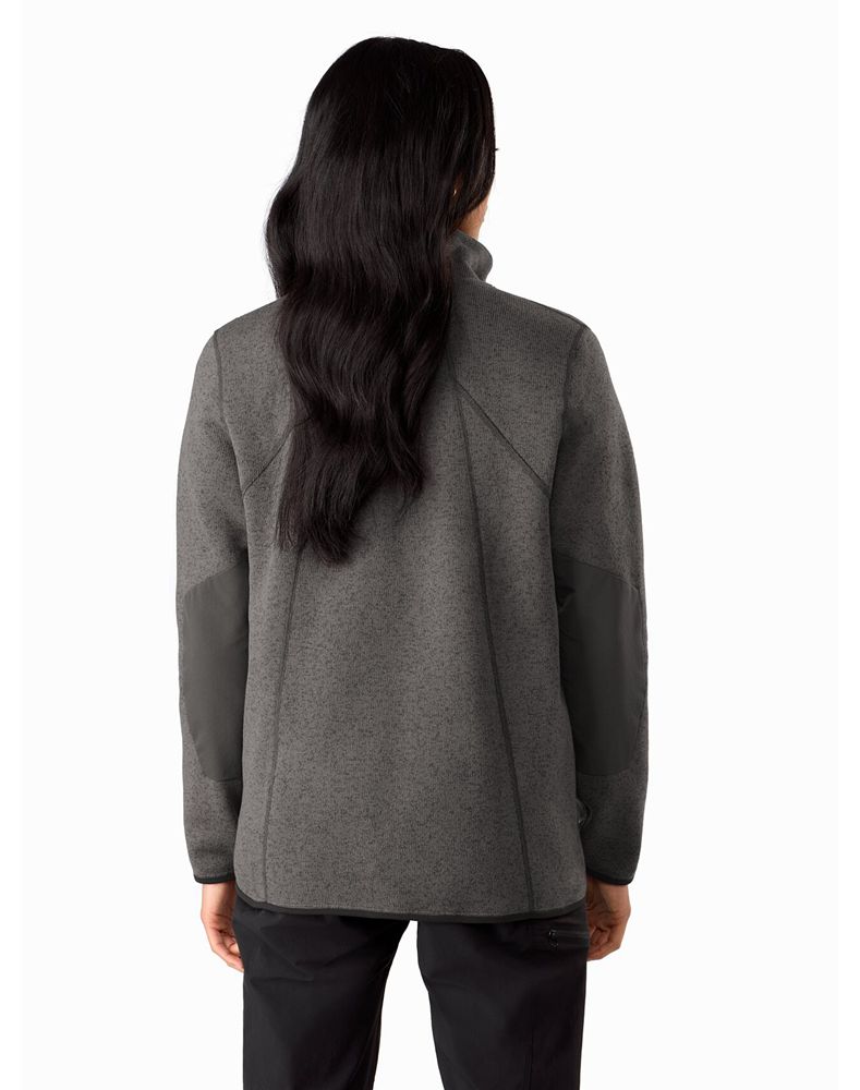 Arc'teryx Extravert 1/2 Zip Neck Fleece Womens - Grey